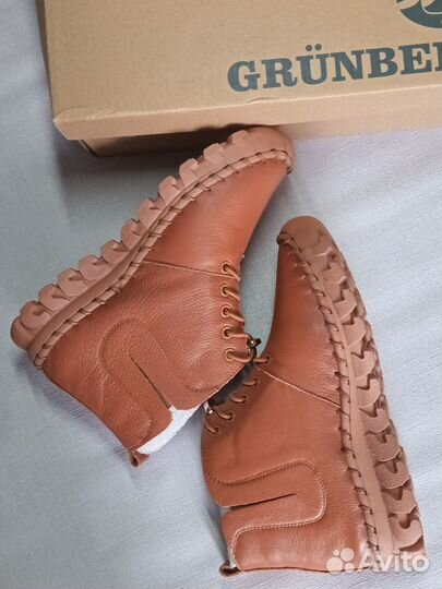 Ботинки женские 36рзм. кожа