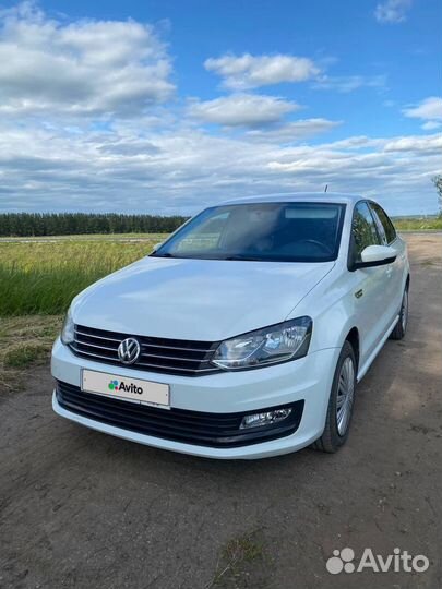 Volkswagen Polo 1.6 AT, 2019, 130 000 км