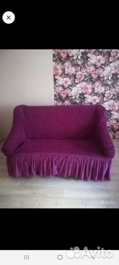 Плед чехол на диван