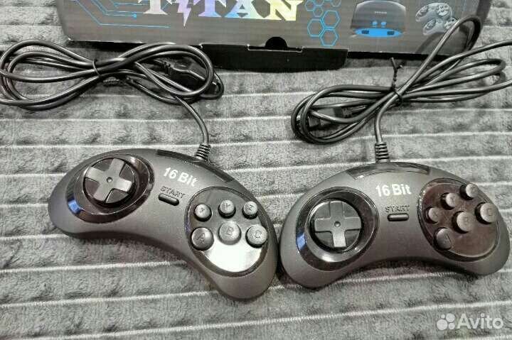 Игровая приставка Titan - 555 игр, 16 Bit и 8Bit