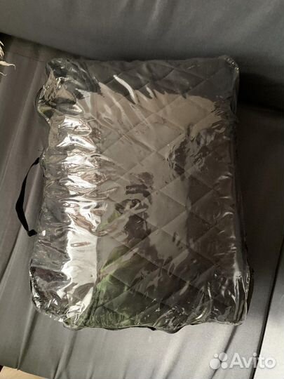 Накидки алькантара на перед.и задн.сидения авто