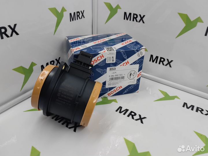 Датчик массового расхода воздуха 0281002721