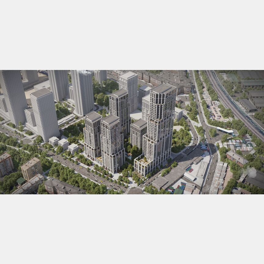 2-к. квартира, 64,3 м², 28/29 эт.