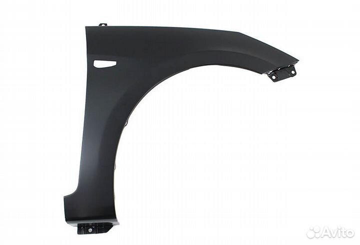 Переднее правое крыло на hyundai solaris