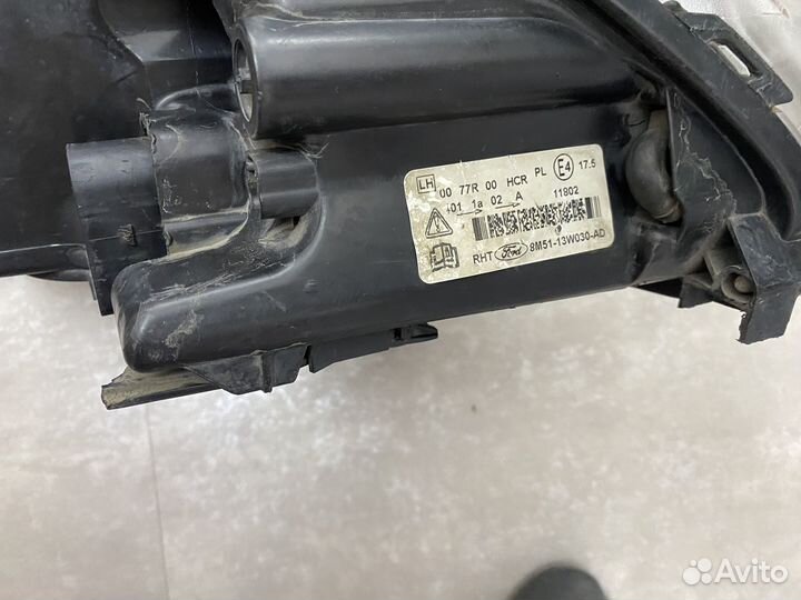 Фары ford focus 2 рестайлинг бу