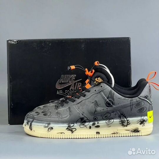 Nike Air Force 1 Low Experimental Halloween Grey