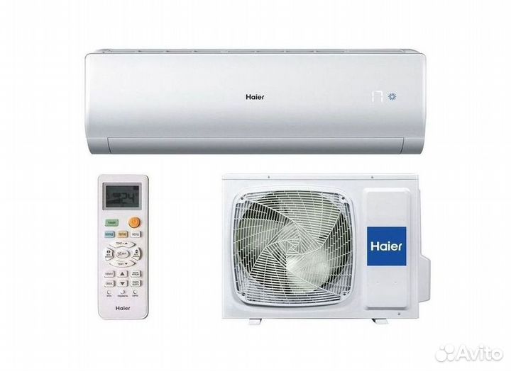 Сплит система с установкой