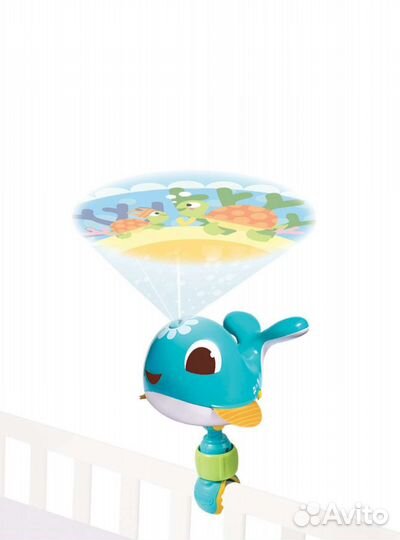 Fisher price ночник-проектор, белый шум, музыка