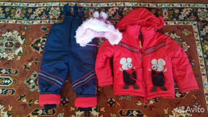 Зимний комплект для девочки,шапка,р.110-116