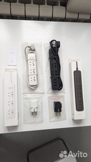 Удлинители XiaoMi черный и белый