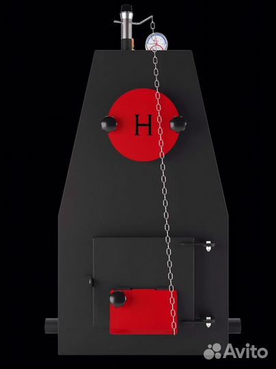 Твердотопливный котёл 8 квт