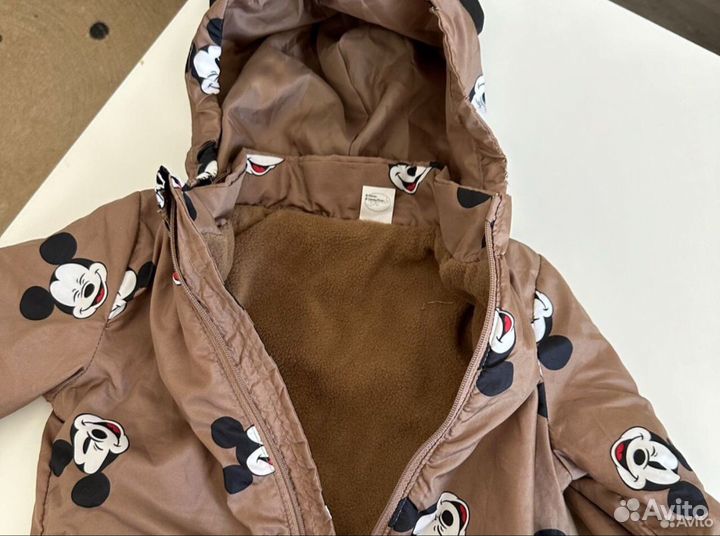 Куртка ветровка утепленная Hm оригинал 68