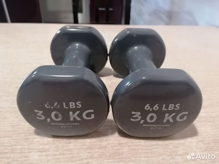 Гантели 3 кг