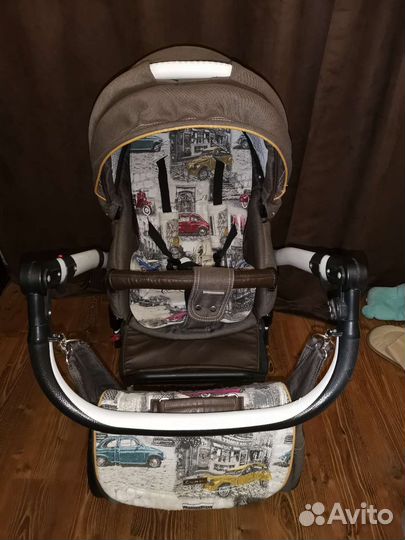 Коляска Adamex barletta Cars 3 в 1