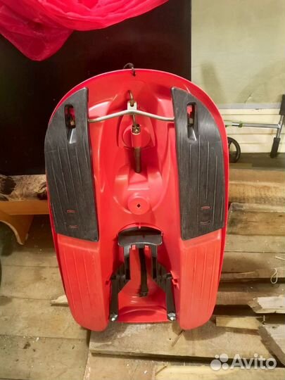 Детский снегокат пластиковый