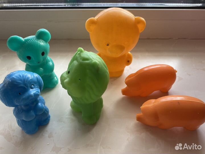 Игрушки пластик СССР