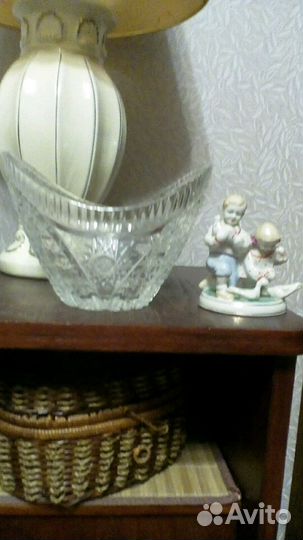 Хрустальная салатница