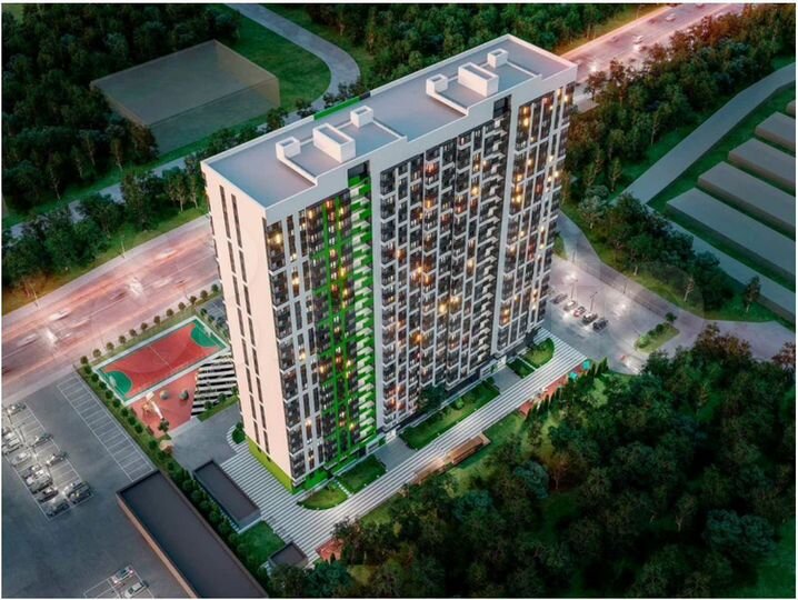 Квартира-студия, 20 м², 5/25 эт.