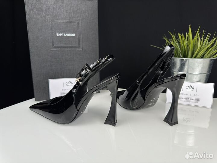Туфли женские Saint Laurent Jeanne Slingback