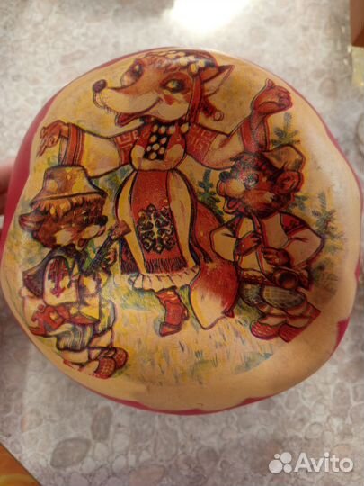 Мяч резиновый СССР