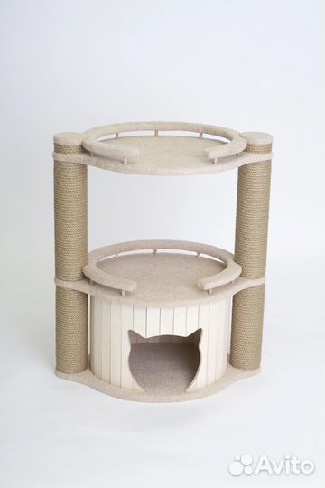 Котодом с когтеточкой