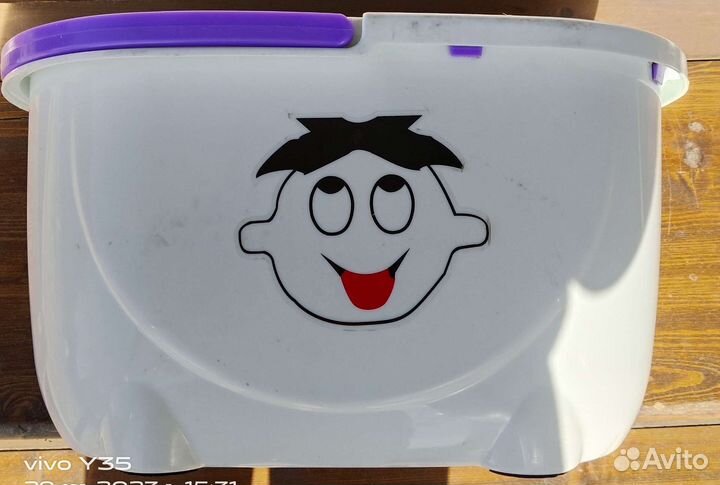 Швабра с ведром и отжимом бу