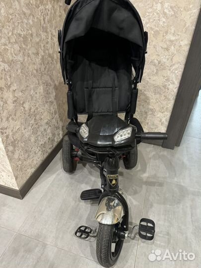 Детский трехколесный велосипед lamborghini