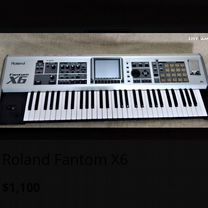 Fantom x6 Музыкальный инструмент Roland