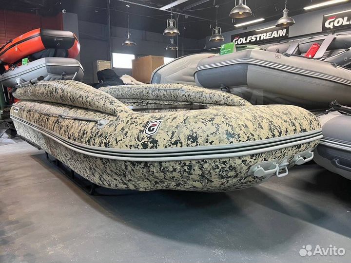 Лодка пвх Golfstream Патриот MF 410 light jet