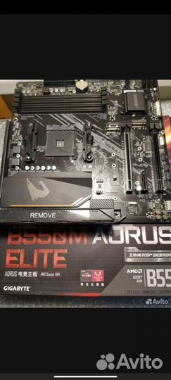 Материнская плата am4 b550