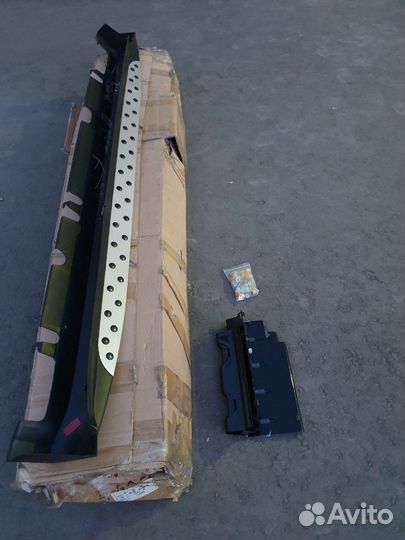 Пороги Hyundai Santa Fe 2010-2012 гг