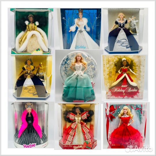 Барби холидей коллекционные holiday barbie