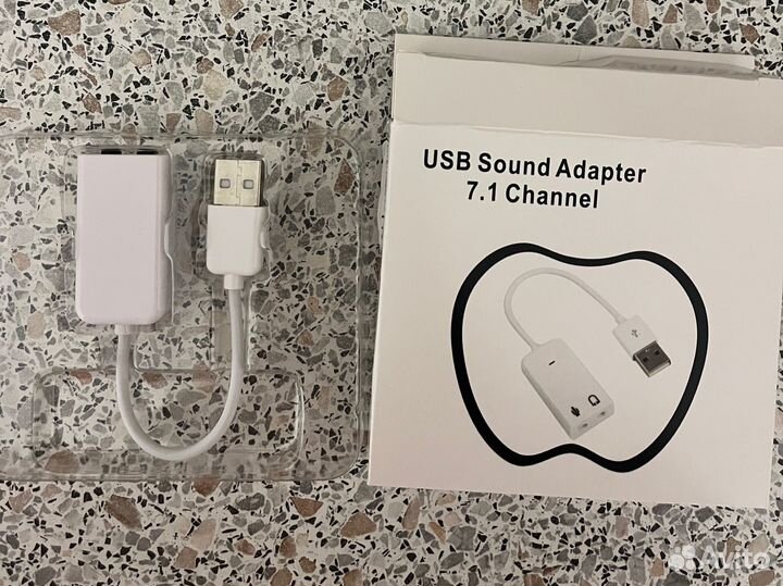 Usb адаптер переходник для микрофона и наушников