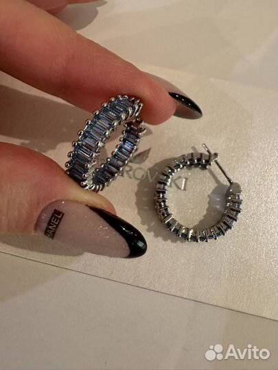 Серьги Swarovski Matrix