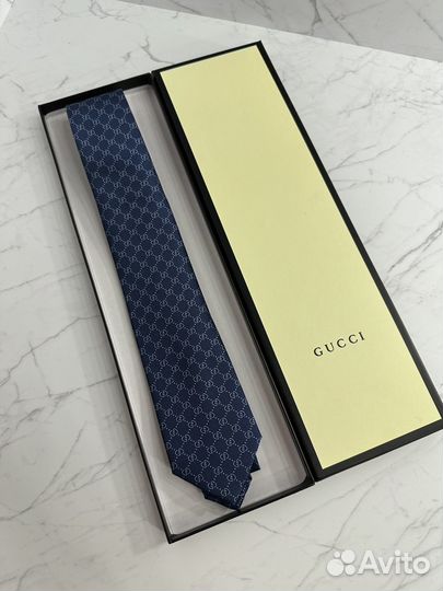 Галстук Gucci, синий