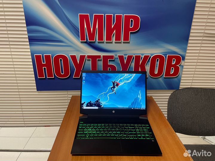 Мощный игровой ноутбук HP для современных игр