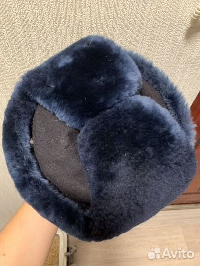 Мужская шапка мвд зимняя 56