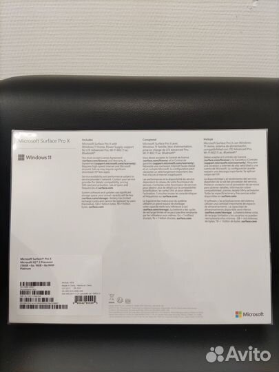 Планшет Microsoft Surface Pro X MSQ2 16/256 LTE