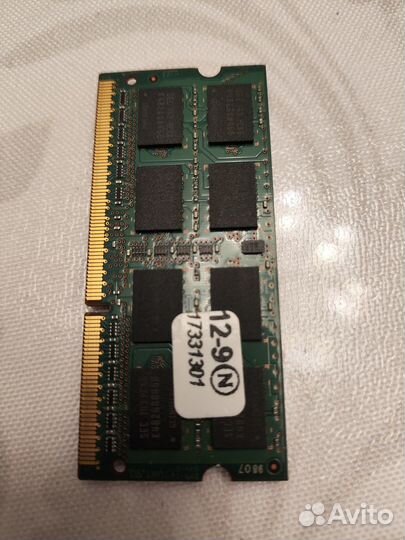 Оперативная память DDR3 4gb sodimm
