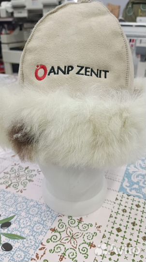 Банная шапка из овчины/Подарок на 23 февраля/Корпо