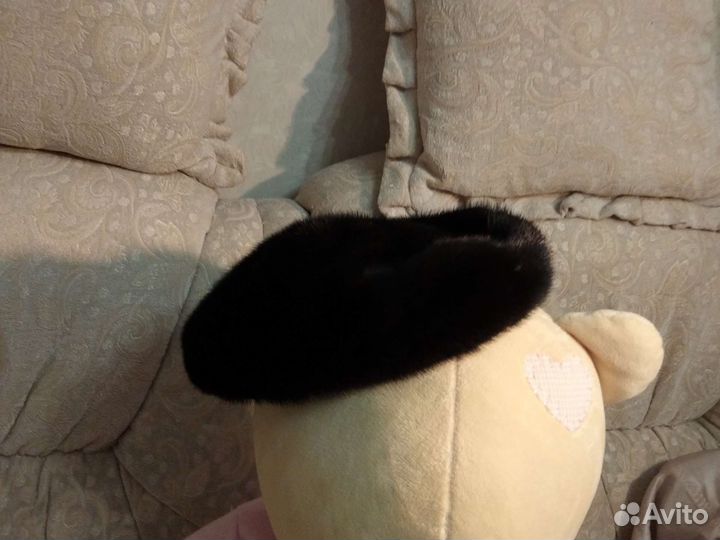Норковый берет