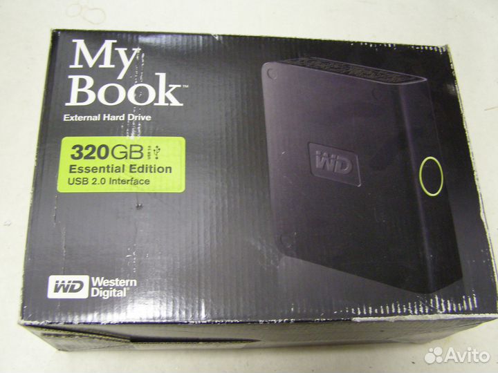 Внешний USB HDD Western Digital My Book 320 новый