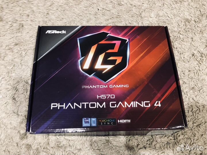 Материнская плата с процессором и памятью