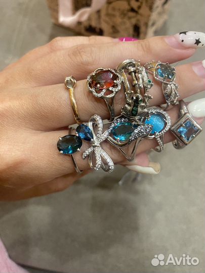 Серебрянные кольца