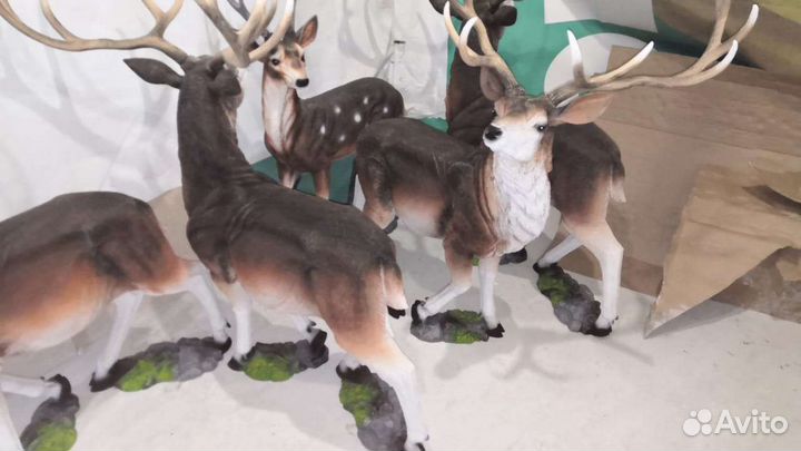 Садовая фигура Олень благородный H-110см