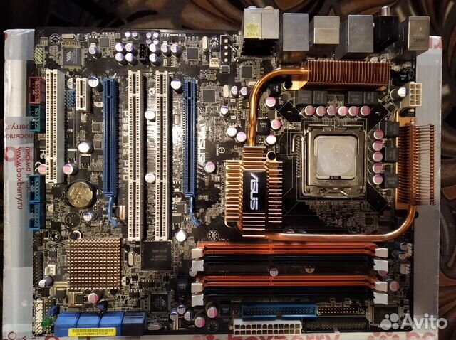 775 asus P5E3 WS Pro + Xeon X3363 (4x2.8 Ггц) купить в Волоколамске ...