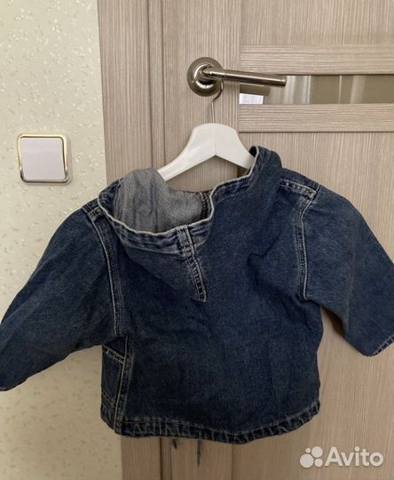 Джинсовая куртка для мальчика gloria jeans