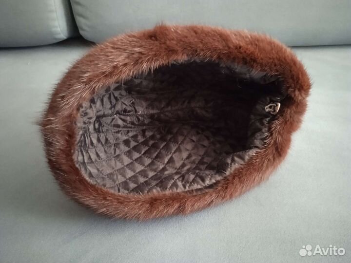 Шапка пилотка каракуль