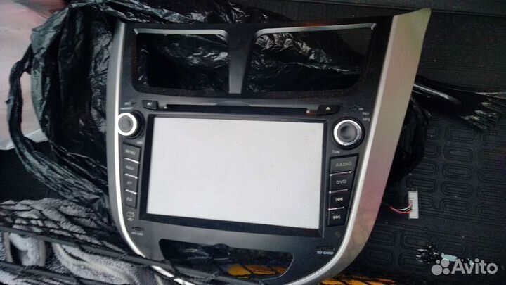 Андроид магнитола на hyundai solaris 1