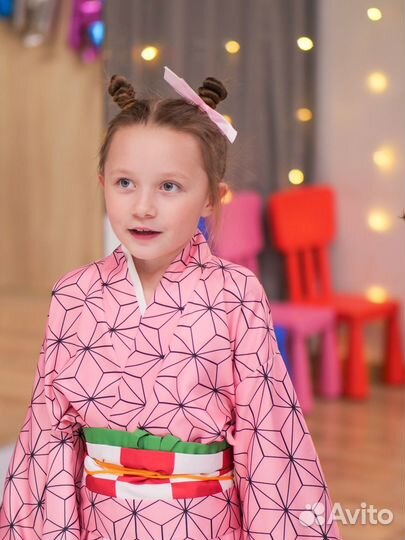 Костюм Незуко аниме косплей